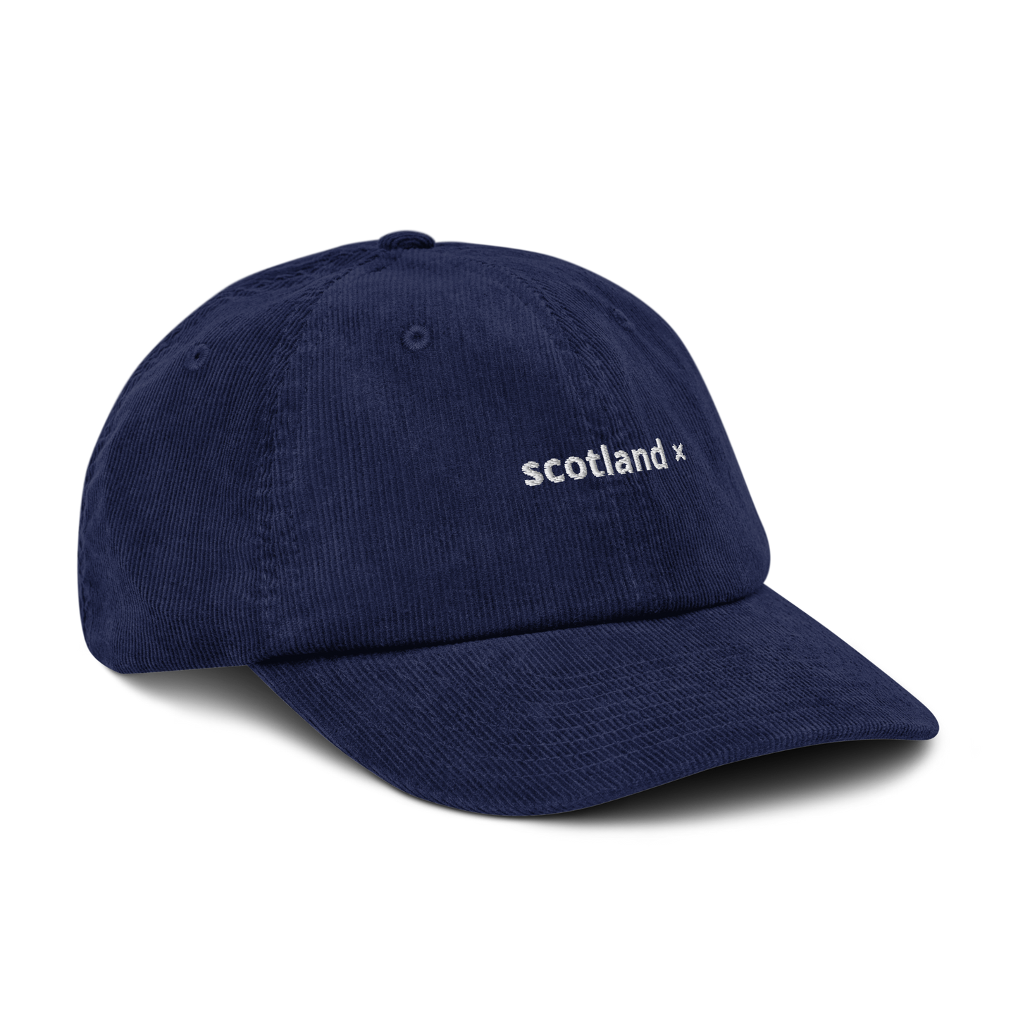 scotland x cord hat – navy